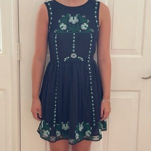 Jack Wills Embroidered dress
